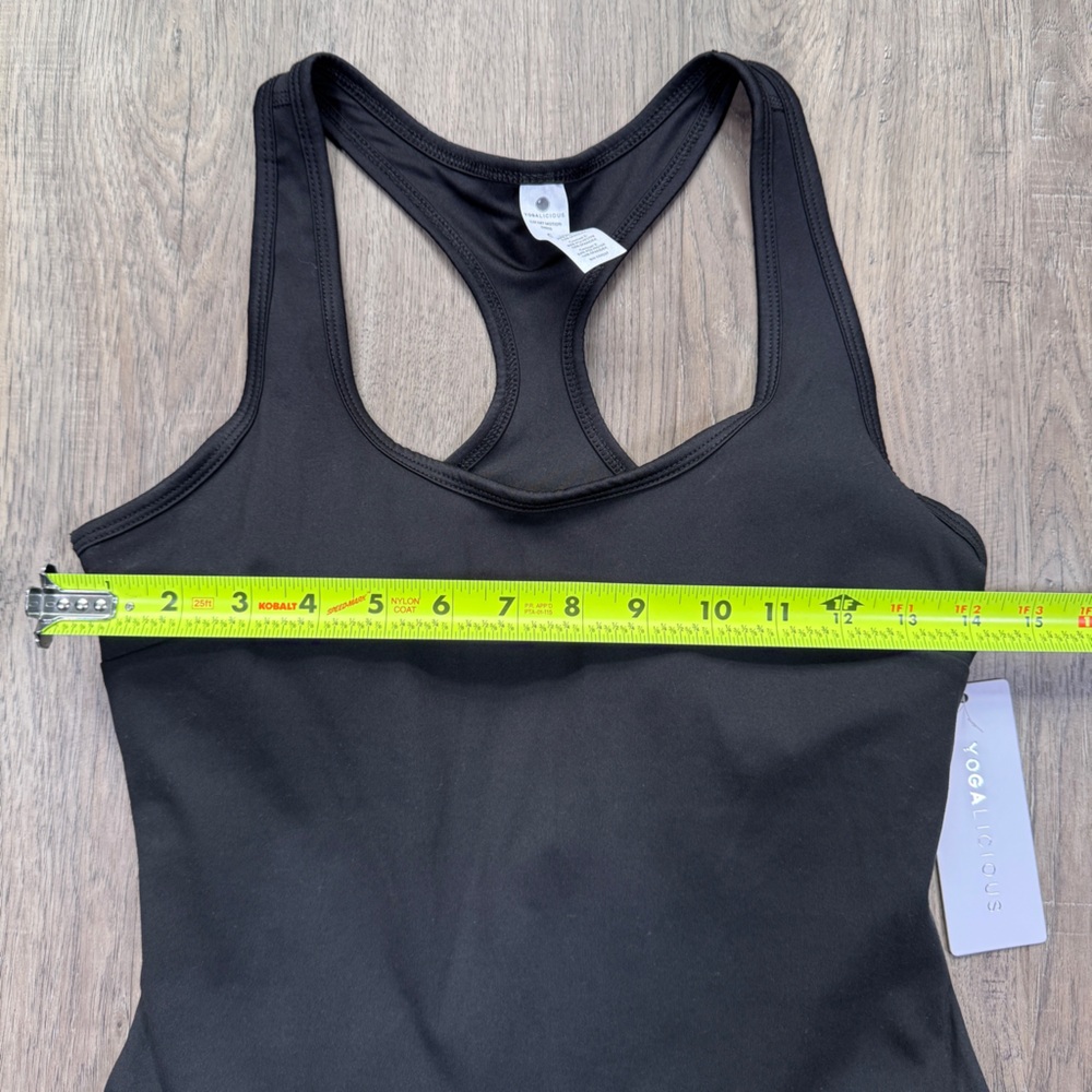 Yogalicious Lux Net Motion Active Dress - Black - Small - NWT - Picture 9 of 14